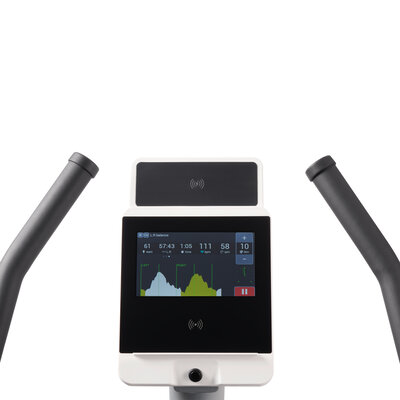 monitor 900 <p>In the "L:R Balance" program, the distribution of pedal force (180° each) is shown in detail.</p>
